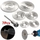Discos de sierra circular de metal con vástago HSS para taladro - imagen 4