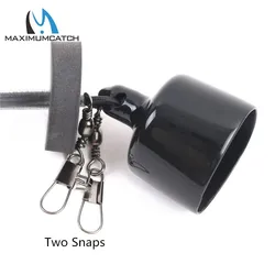 MAXCATCH soporte de hilo para pesca con mosca, dispensador aluminio