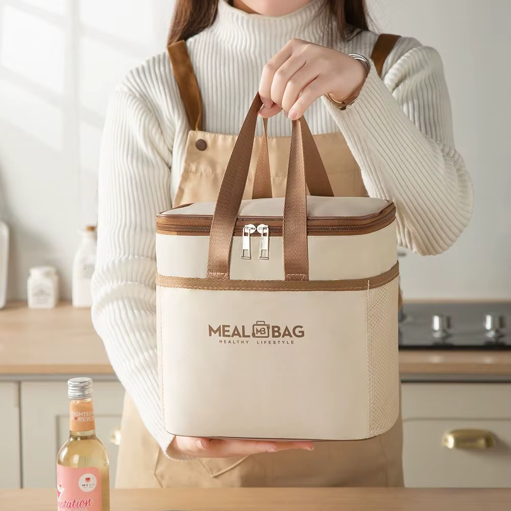Bolsa térmica Oxford impermeable para alimentos