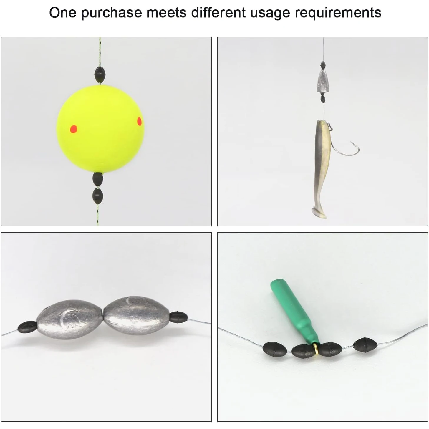 Granos espaciales 9KM y tapones corcho para pesca con mosca - imagen 3