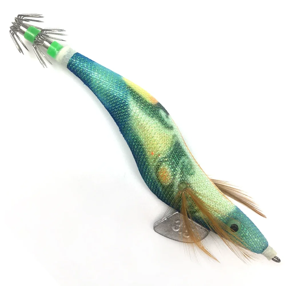 Egi de camarón luminoso para pesca nocturna – color oscuro - imagen 5