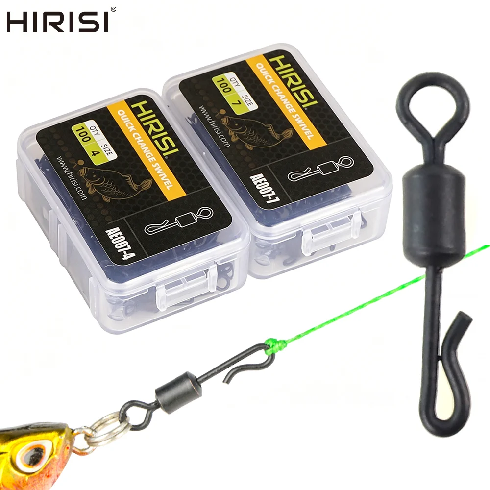 Esmerillones de cambio rápido para carpa Hirisi – Acero inox - imagen 3