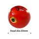 Cabezas de jig UV Kawa Fishing con ojos 3D – para bacalao y lubina - imagen 4