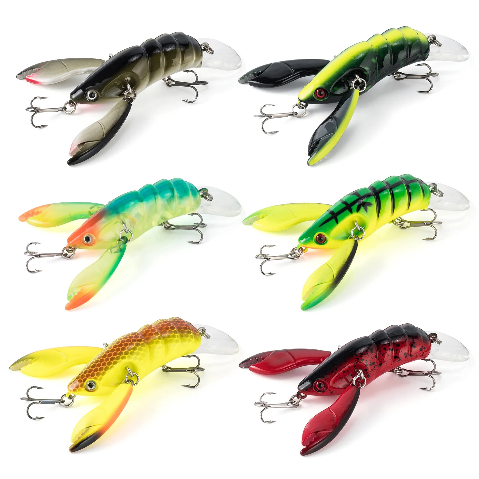 Crankbait Cangrejo 6,5cm – Señuelo con labio para lubina y trucha - imagen 2