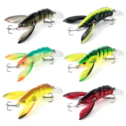 Crankbait Cangrejo 6,5cm – Señuelo con labio para lubina y trucha