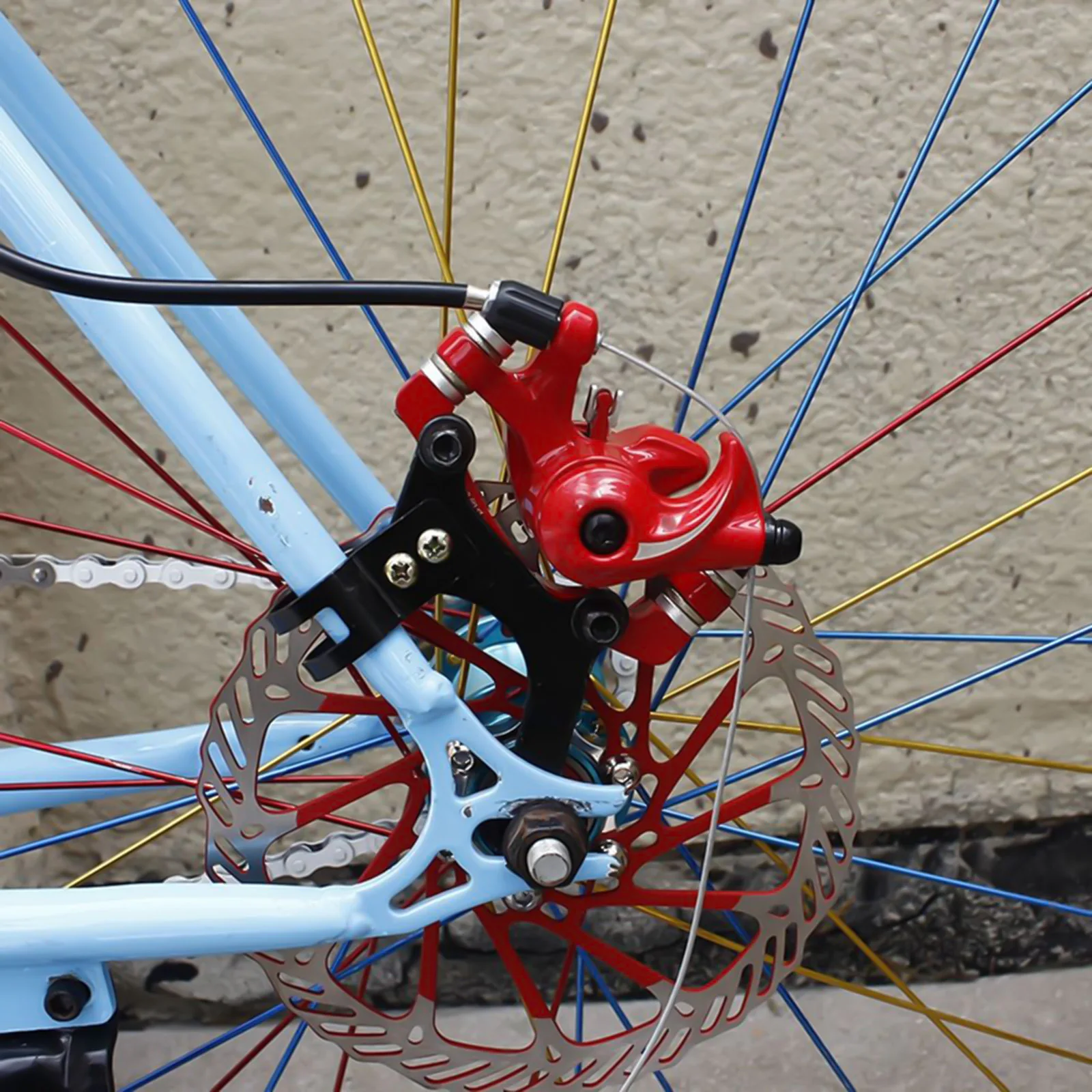 Detalle del adaptador de aleación de aluminio