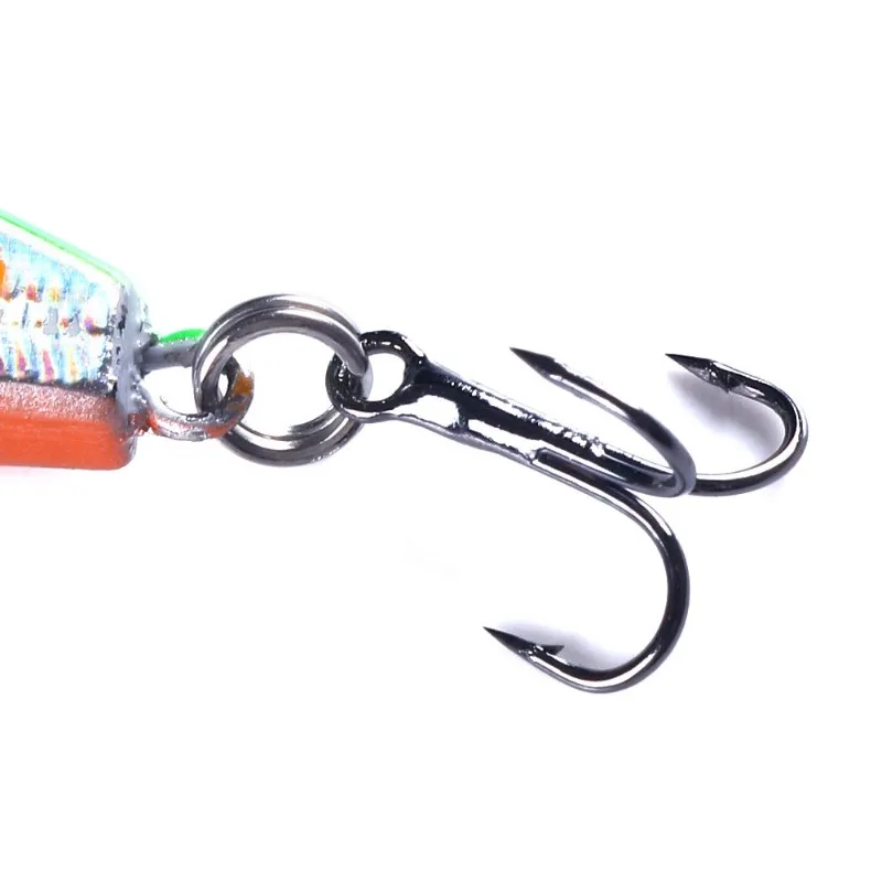 Señuelos duros Micro Minnow hundimiento lento luminosos para trucha - imagen 3