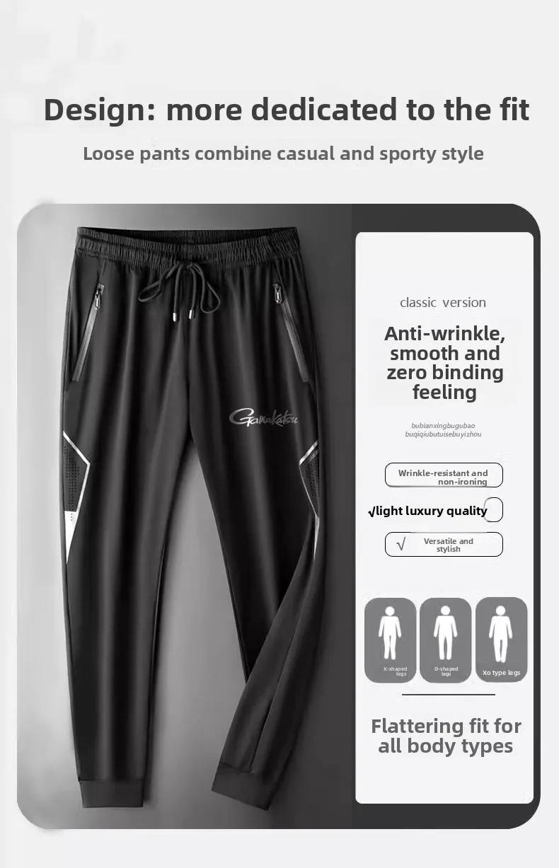 Pantalón de pesca doblado y listo para viajar