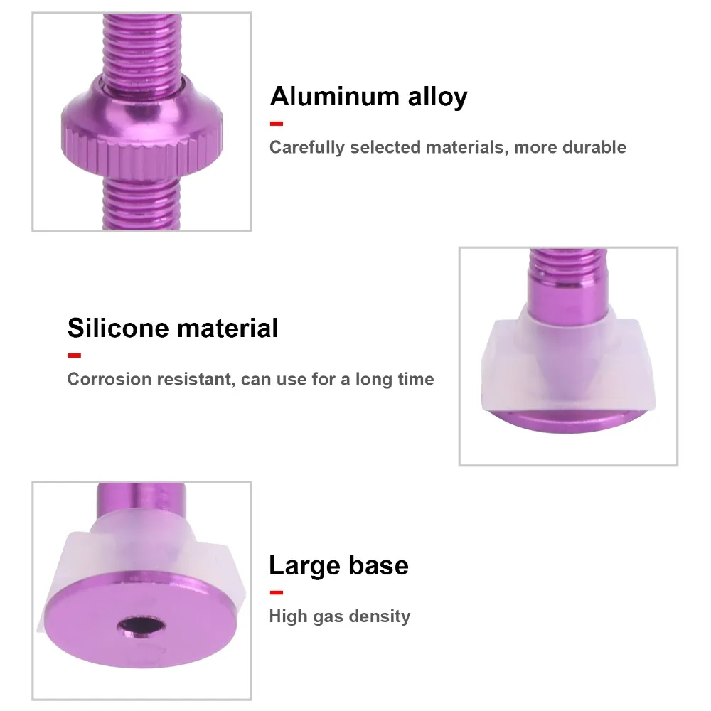 Válvula sin cámara para bicicleta de aleación de aluminio - imagen 3