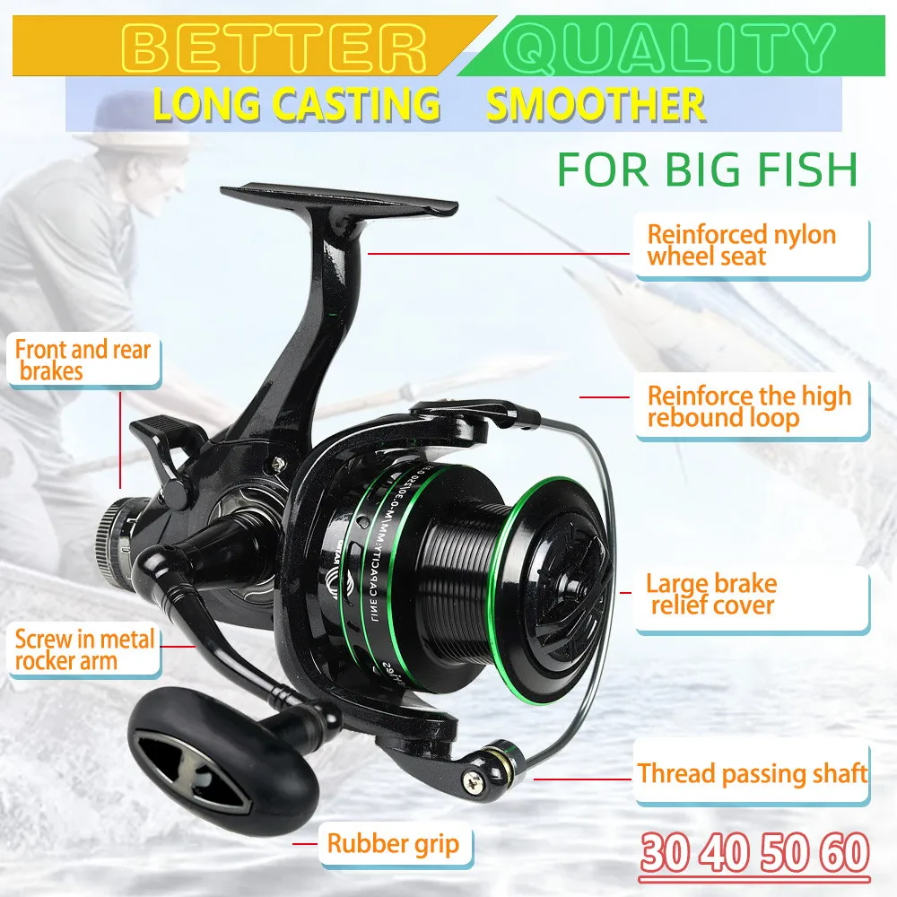 Carrete JOSBY vista frontal con cuerpo reforzado