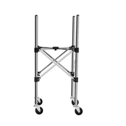 Carrito de tenis Luspeed con inserto de pelotas y acero inoxidable