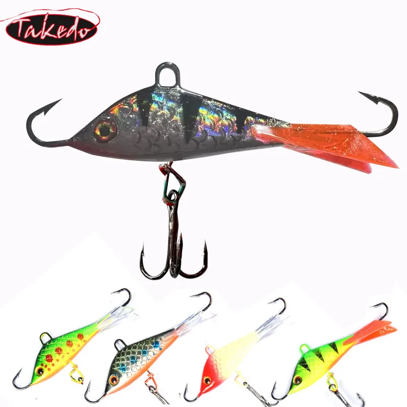 TAKEDO SP09 señuelo de pesca en hielo para invierno – trucha y lucio - imagen 3