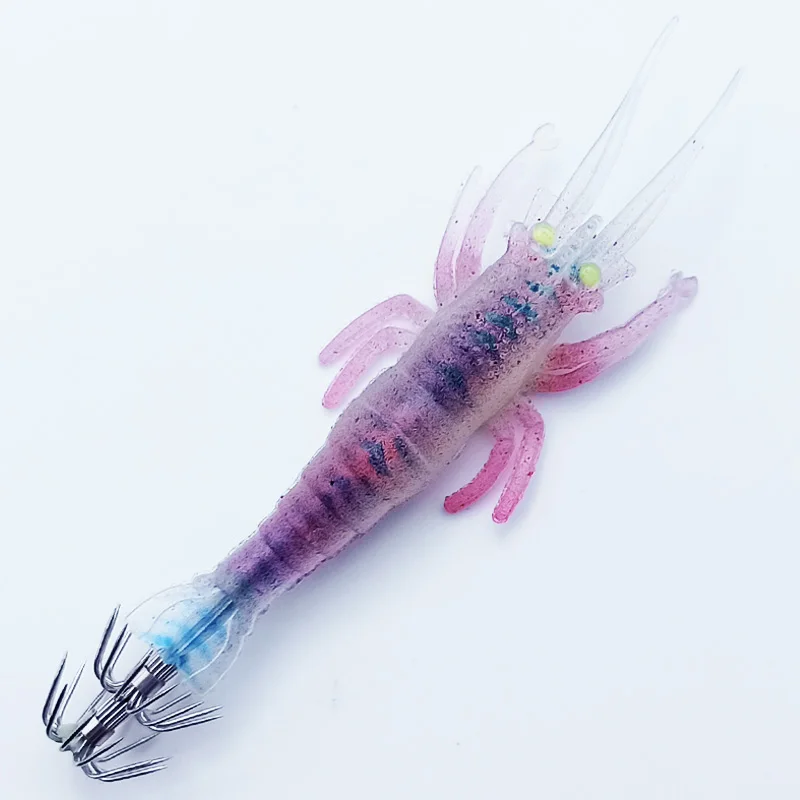 Señuelo luminoso de calamar para jigging con anzuelos - imagen 5