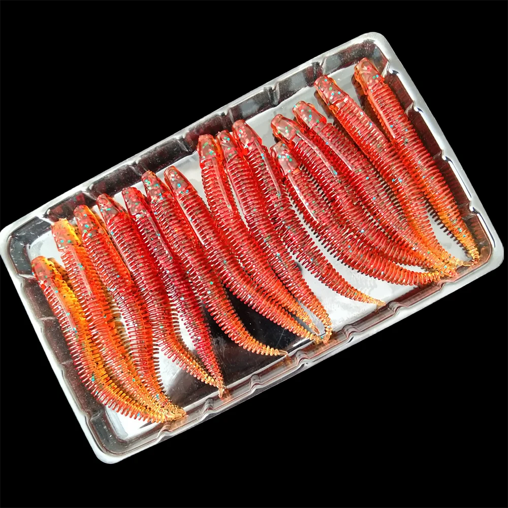 Swolfy Swimbait Grub lubina – Ajing señuelo blando - imagen 3