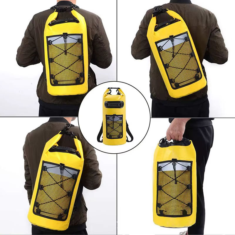 Bolsa seca de PVC para kayak y pesca - imagen 2