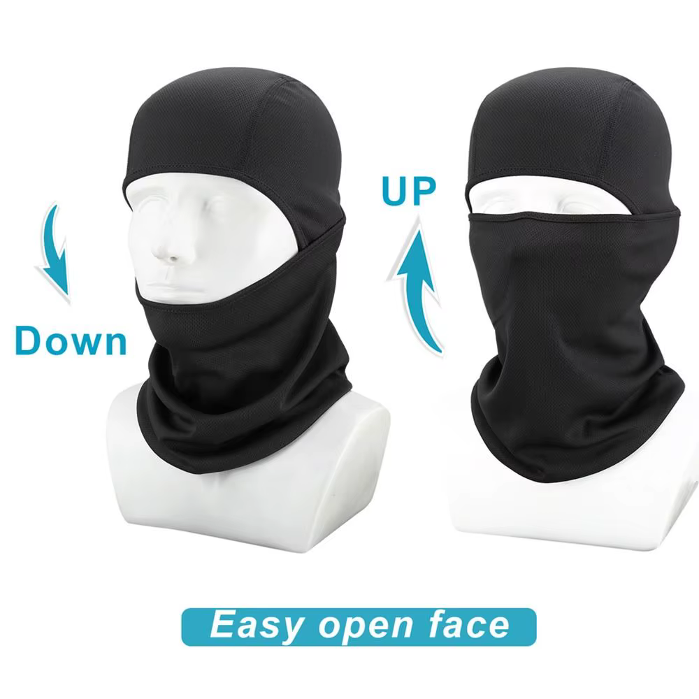 Pasamontañas pesca para rostro completo – protección viento UV - imagen 3