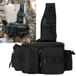 Riñonera táctica Molle multifuncional para pesca y senderismo