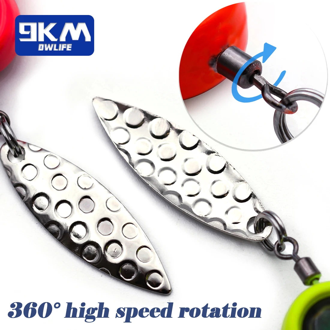Jig Head con cuchilla giratoria para vinilo – agua salada - imagen 2