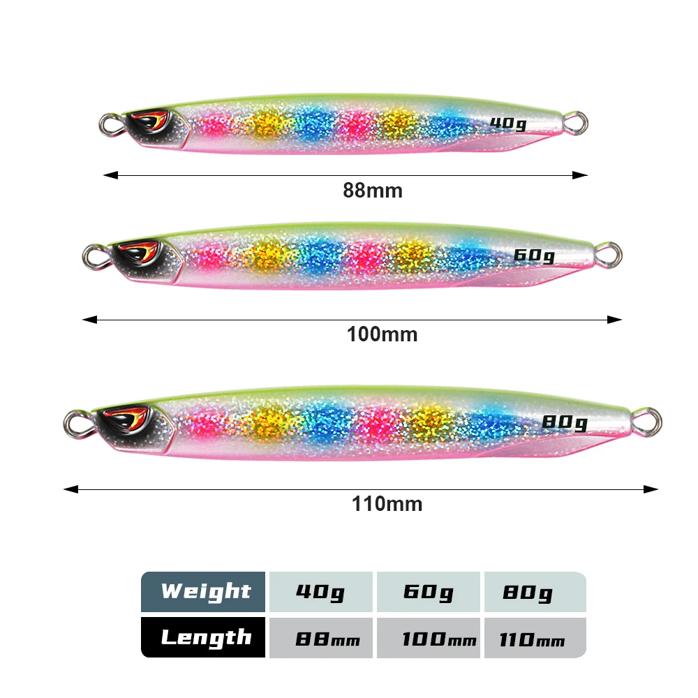 Metal Jig Jigging Pro Drag Cast – Shore Jigging en España - imagen 2