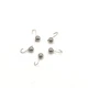Cabezas Jig de tungsteno redondas para pesca con mosca - imagen 4