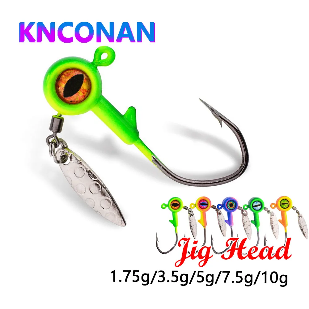 Ganchos de cabeza de anzuelo con spinner
