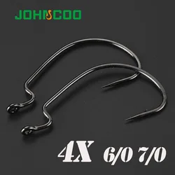 Anzuelo Johncoo Carbón 4X – Alta resistencia para agua salada