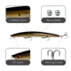 Minnow flotante Jerkbait de lanzamiento largo para lubina - imagen 3