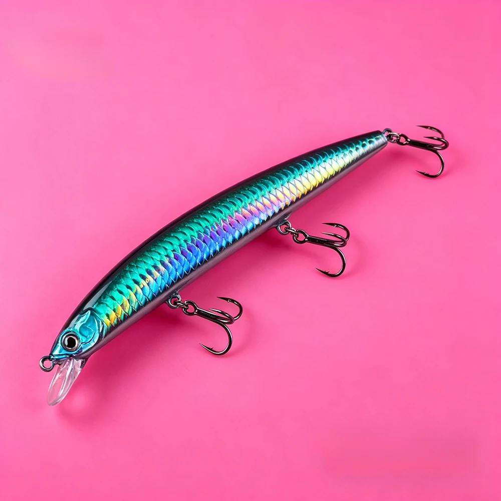 Señuelo flotante crankbait Testar minnow – para truchas y lubinas - imagen 2