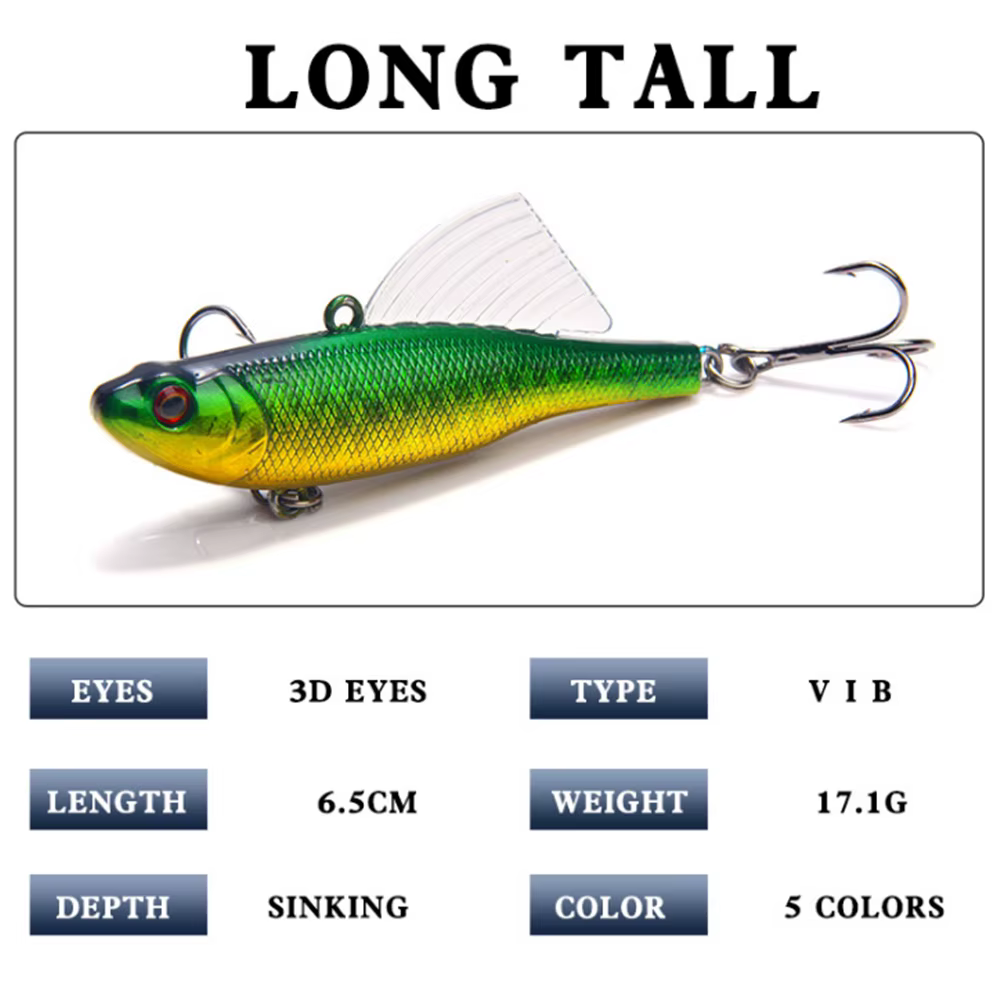 Señuelo Wobbler Crankbait para lubina - imagen 4