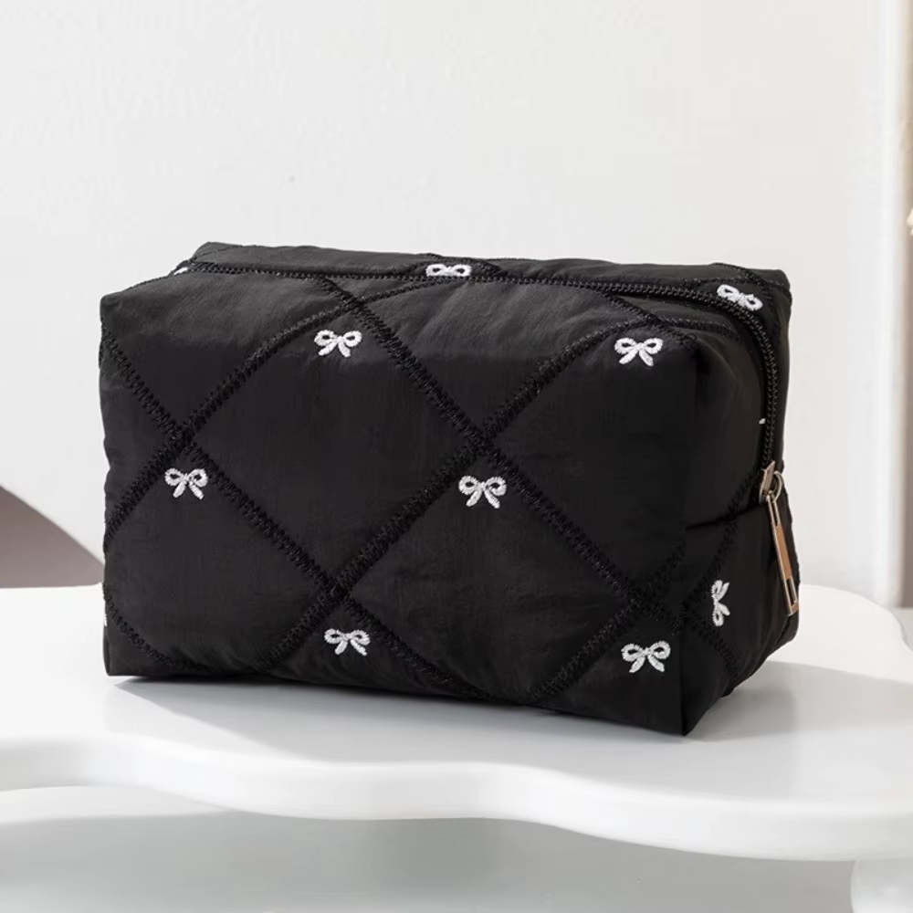 Bolsa de Maquillaje Acolchada Portátil Multifuncional para Mujer - imagen 5