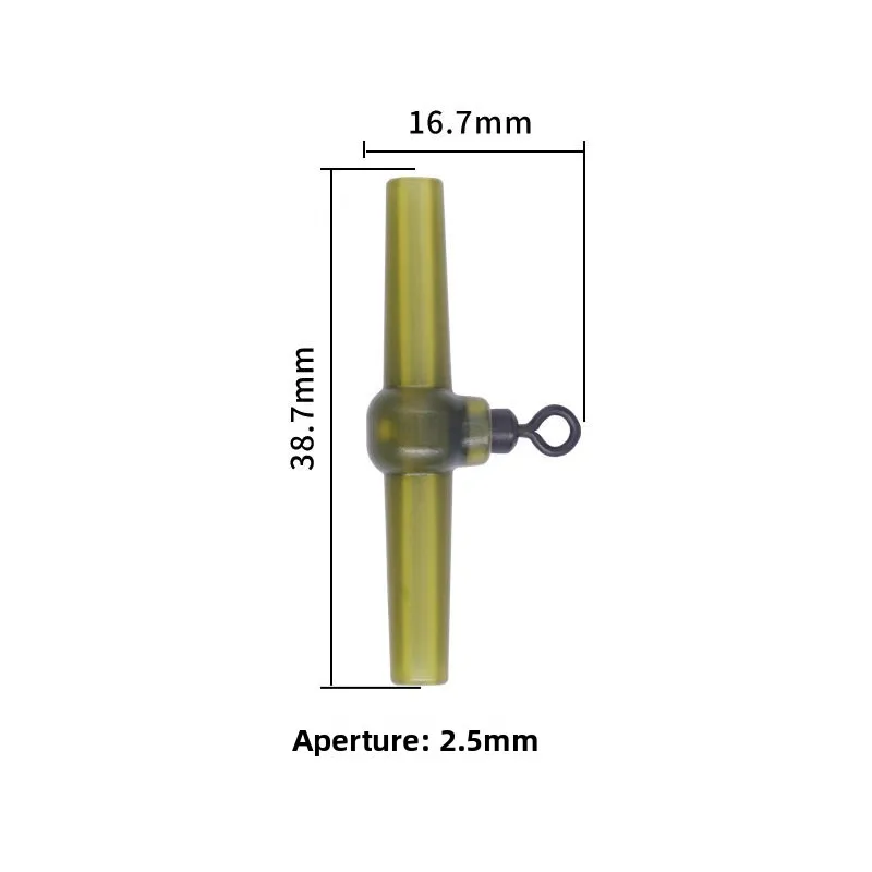 Anillos giratorios antienredos anillo en ocho tres puntas divisor gancho - imagen 5
