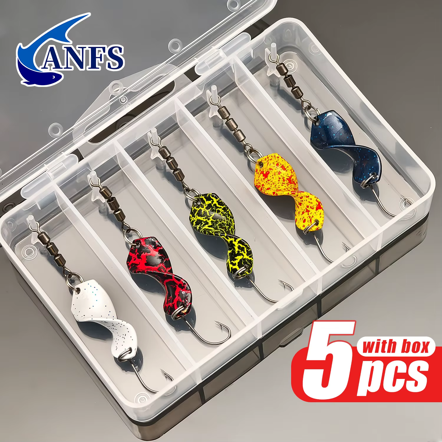 Spoons ANFS Trout Mega Twist – Cucharas para Trucha - imagen 3
