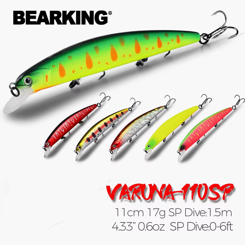 Wobbler Bearking 11cm 17g – Profundidad 1,5m - imagen 2