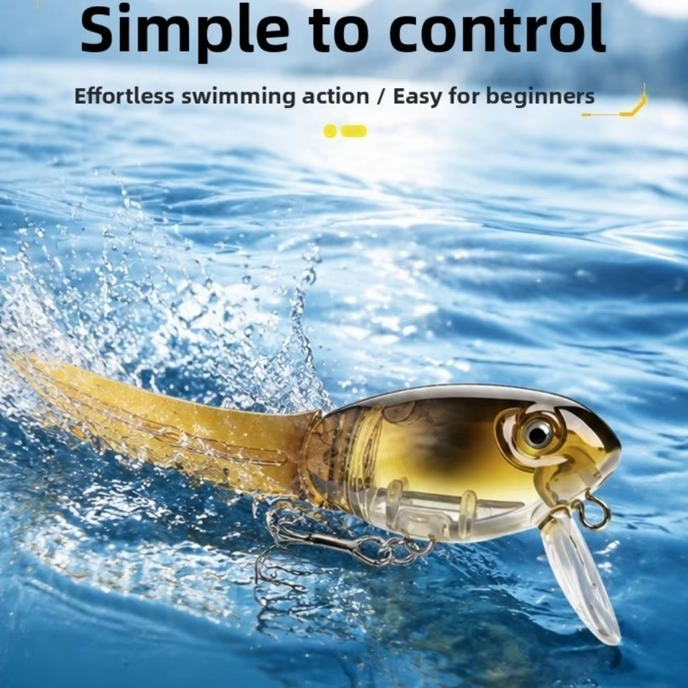 Señuelo Minnow Articulado de Hundimiento Lento para Lance Largo - imagen 4