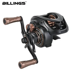 Carrete Baitcasting BILLINGS con freno magnético para agua salada
