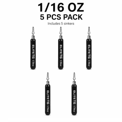 Elite TG Plomos Drop Shot de Tungsteno con Clip Giratorio