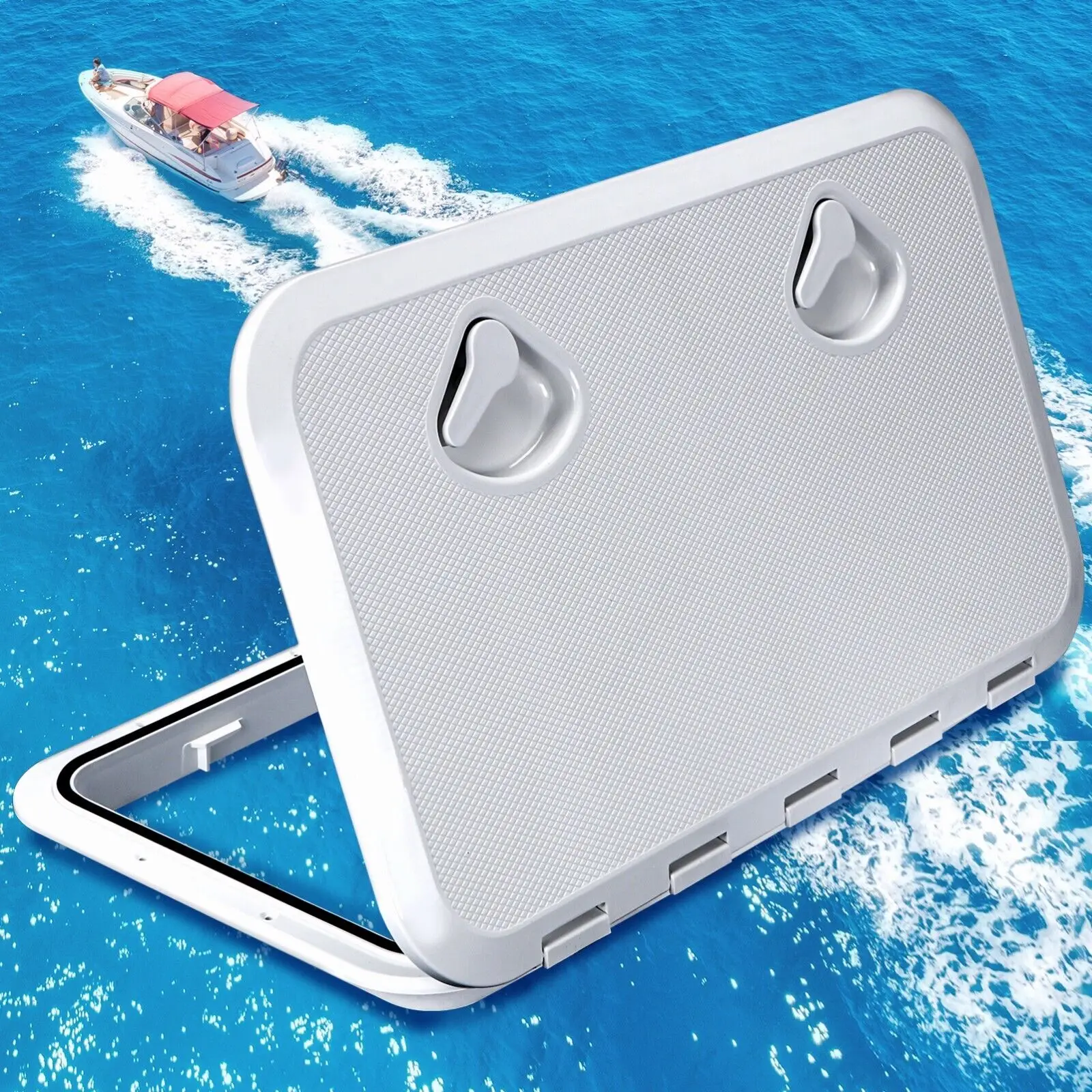 Escotilla ABS impermeable antideslizante para cubierta de barco - imagen 2