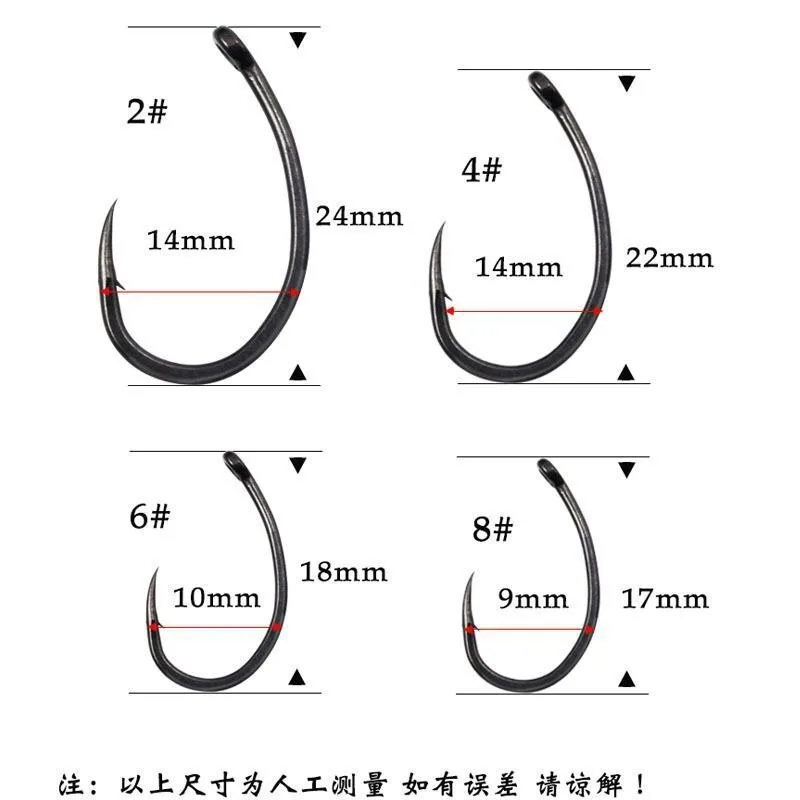Anzuelos de giro para carpa prefabricados para señuelos y cebos - imagen 3
