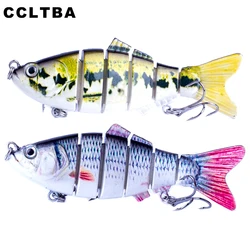 CCLTBA Swimbait Multi articulado 10cm 19,5g – Señuelo hundimiento para lubina