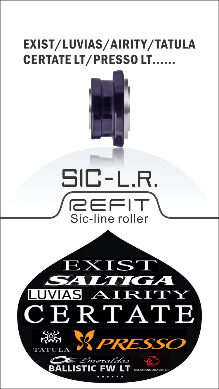 BassLegend Kit de aparejos para carrete Daiwa con guía SIC - imagen 4