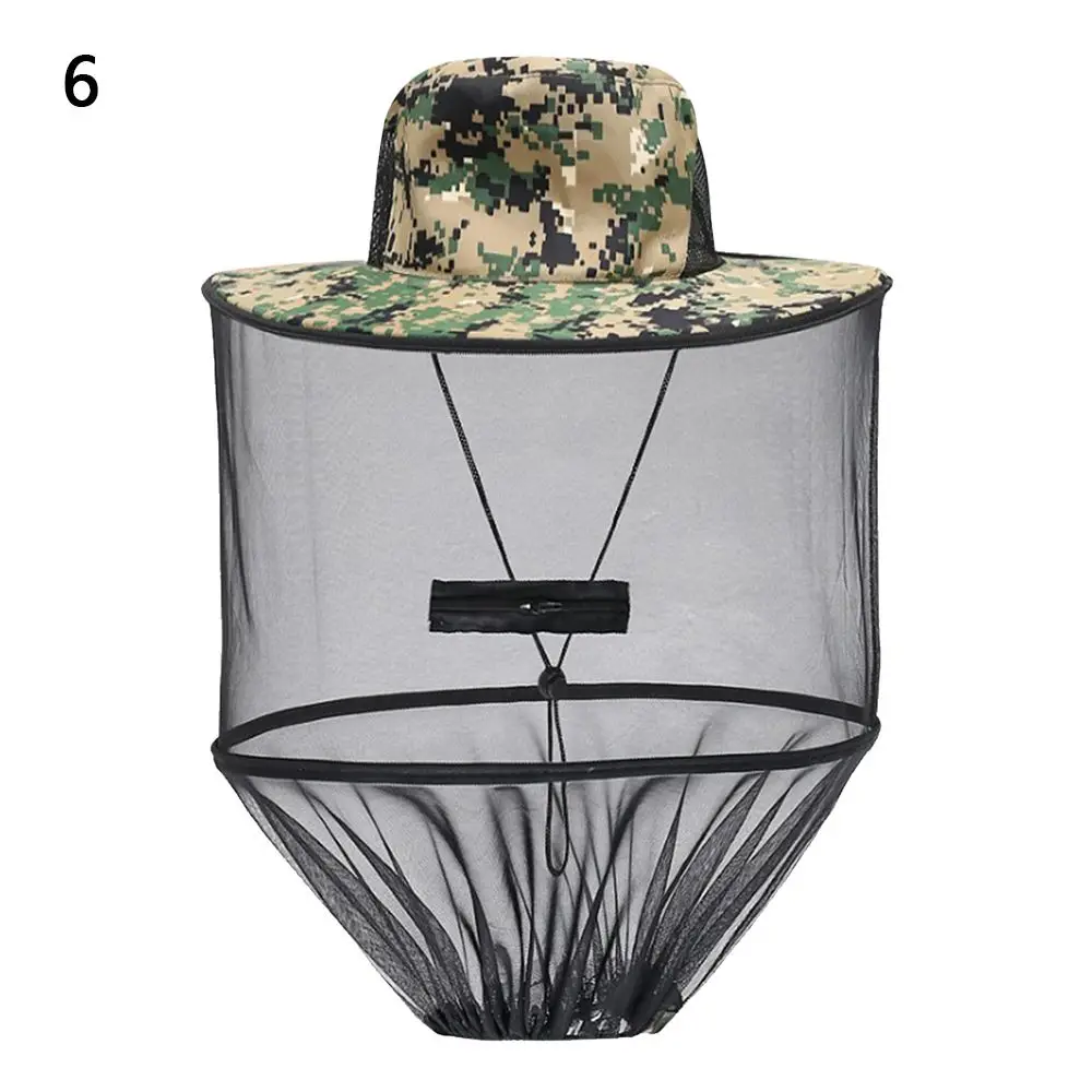 Gorra mosquitera malla abeja insectos para pesca – Verano - imagen 2