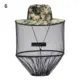 Gorra mosquitera malla abeja insectos para pesca – Verano - imagen 2