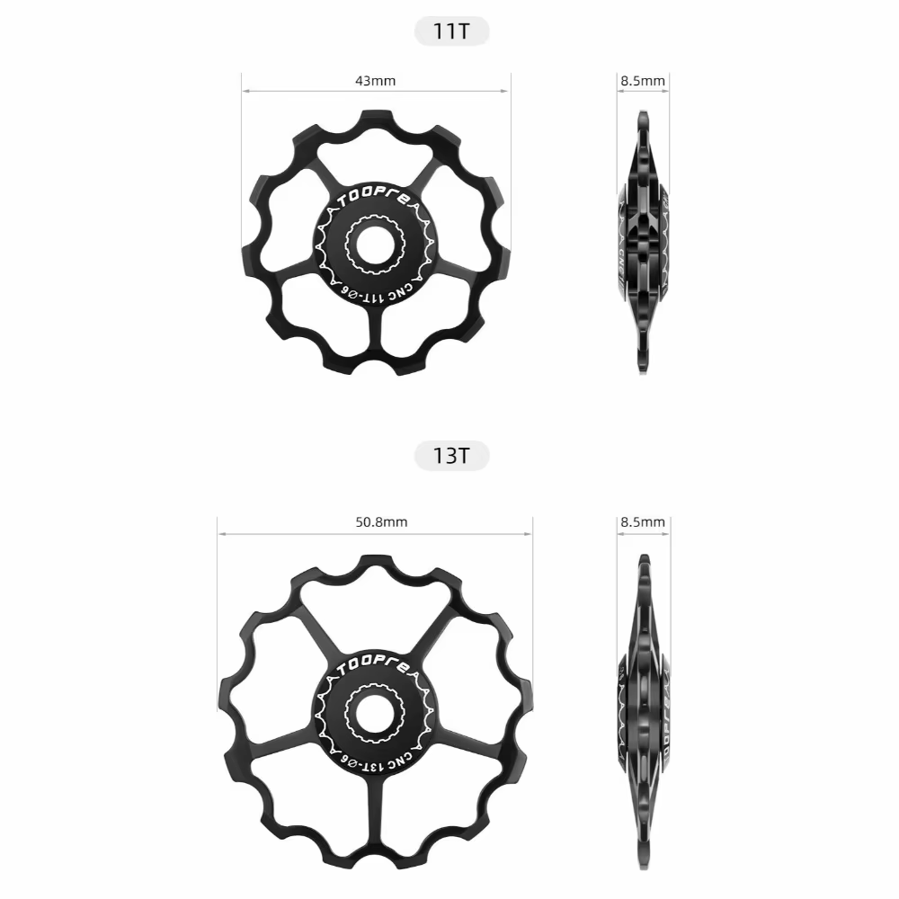 Polea para Desviador Trasero MTB con Rodamientos de Acero - imagen 5