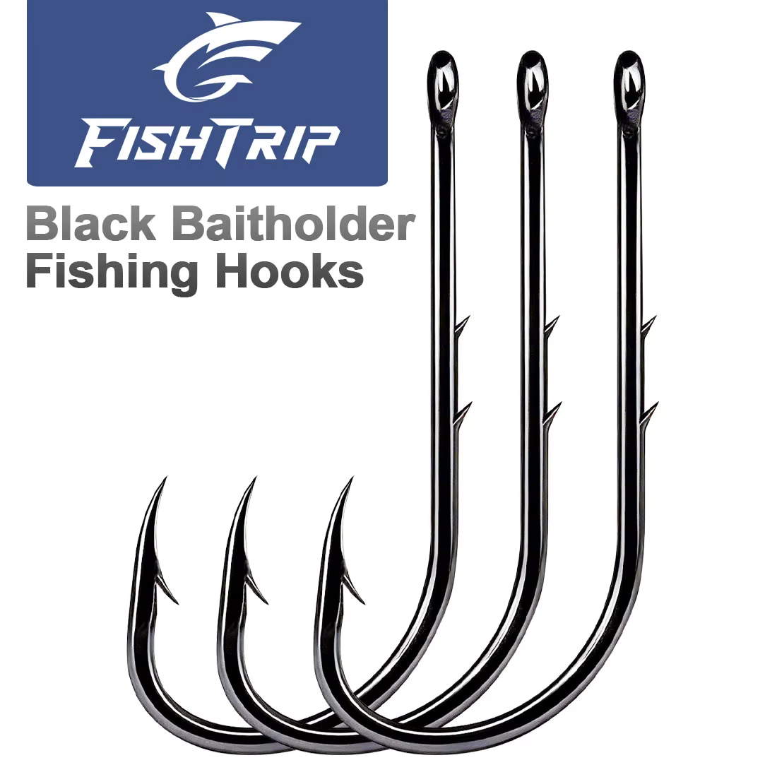 Anzuelos Jig Head FishTrip – Doble púa y vástago largo para lubina - imagen 2
