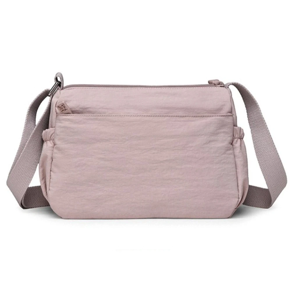 Bolso de hombro bandolera ligera con correa larga y bolsillos - imagen 5