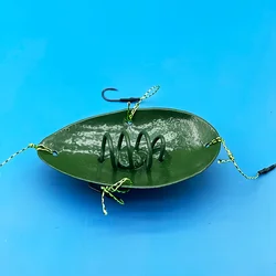 Alimentador cuchara europeo con jaula Dyneema antienredos y resorte
