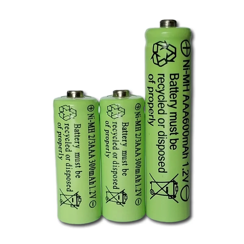 Batería recargable Ni-MH para luz LED solar de jardín - imagen 3