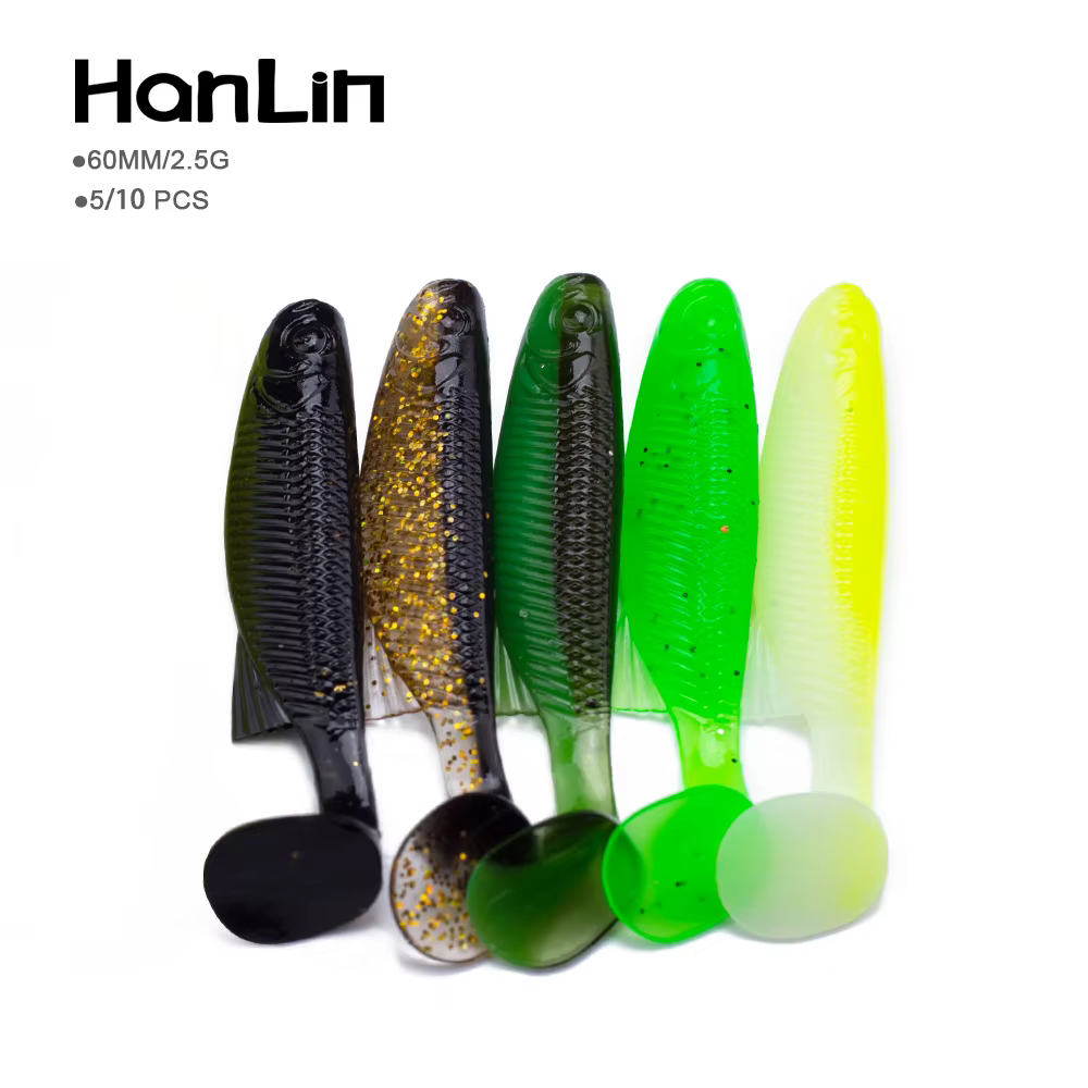 Hanlin Cebos Blandos de Silicona - Gusanos para Carpa y Lubina - imagen 5