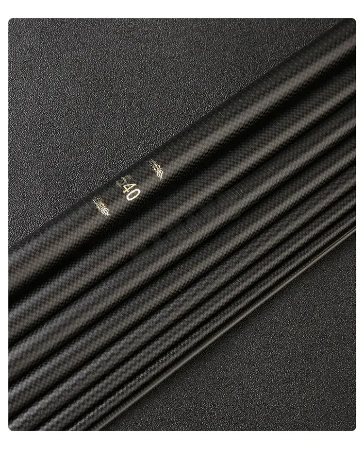 Caña telescópica Goture fibra de carbono ultraligera para río