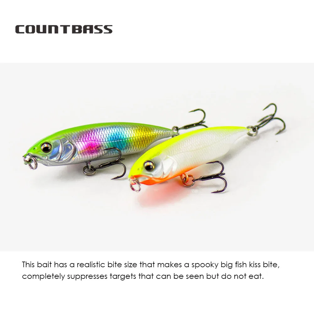 COUNTBASS Wobbler lápiz flotante Topwater – Señuelo duro para lucio - imagen 3